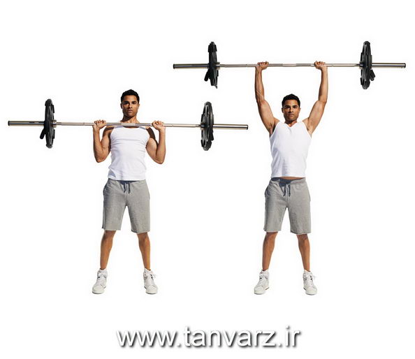 پرس سرشانه بالای سر